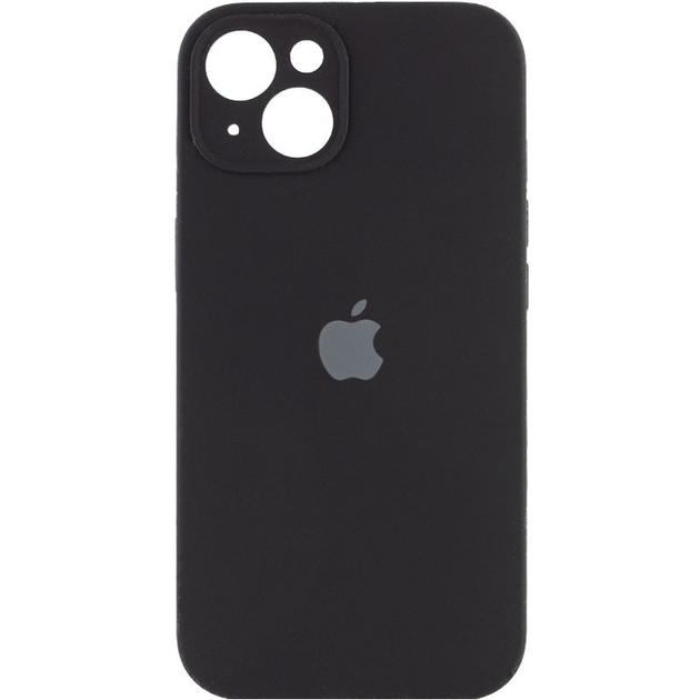 Чехол на Apple iPhone 14 / для айфон 14 силикон АА Черный / Black ...