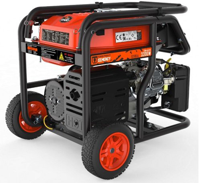 Генератор бензиновый GENERGY ESTRELA NEW 3/3.3 кВт (240302190) - изображение 2