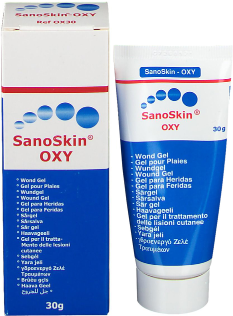 Гель для ран SanoSkin Oxy 30 г (SO30) - изображение 1