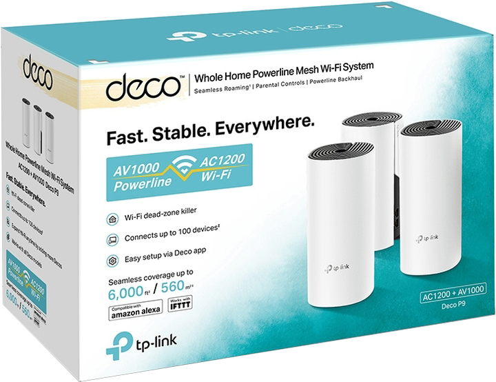 Маршрутизатор TP-LINK Deco P9 (3-pack) – фото, отзывы, характеристики в ...