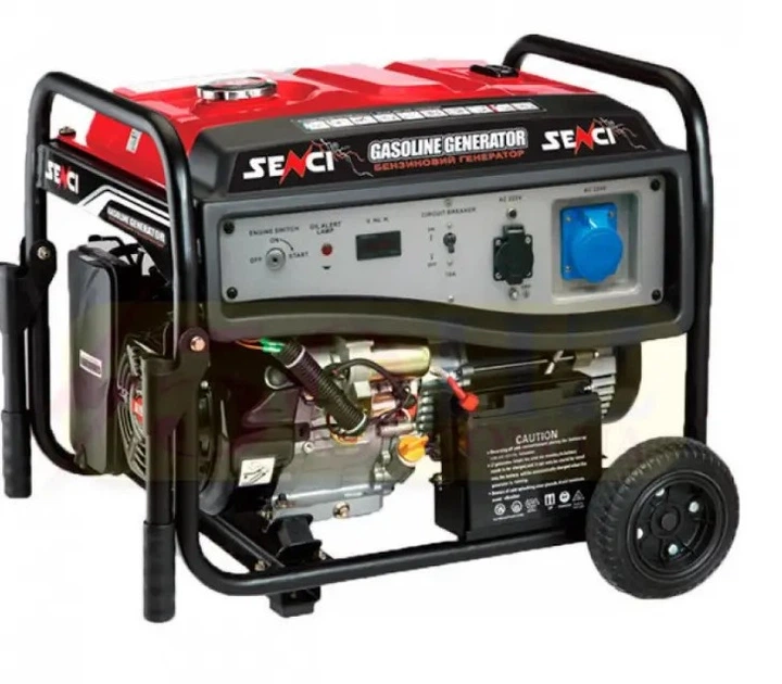 Бензиновый генератор SENCI SC8000E 6.5 кВт POLAND - зображення 2