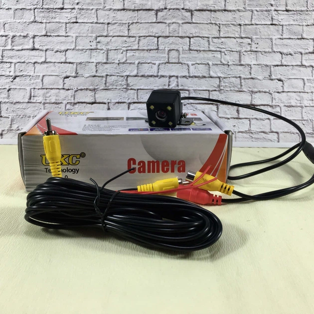 Камера заднего вида универсальная с подсветкой UKC CAR CAM 707 Led с разметкой - изображение 3