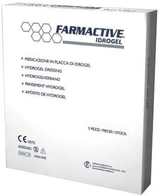 Гидрогелевая повязка Farmactive не адгезивная стерильная 20 x 20 см (1701502020) - изображение 1
