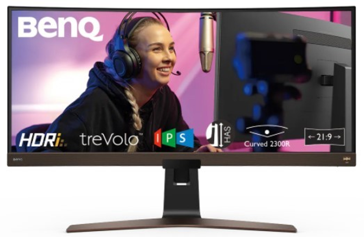 Монітор Benq EW3880R 37.5" (9H.LK3LA.TBE) - изображение 1