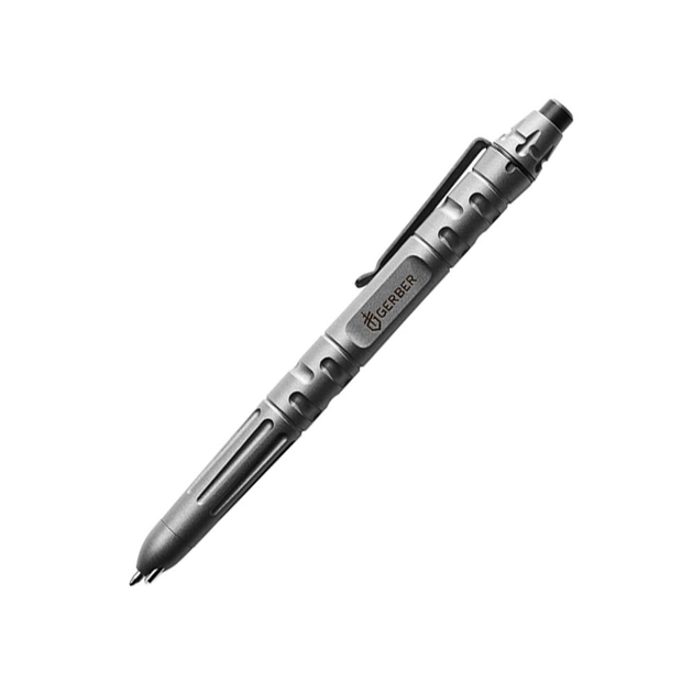 Тактическая ручка Gerber Impromptu Tactical Pen Tactical Silver 1025496 - изображение 1