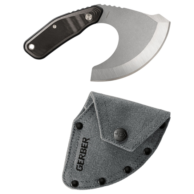 Ніж Gerber Downwind Ulu Black 16,3 см 1059842 - зображення 2