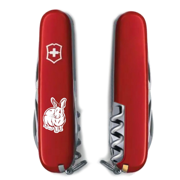 Ніж Victorinox Spartan Zodiac Чорний Водяний Кролик 1.3603_Z2030u - зображення 2