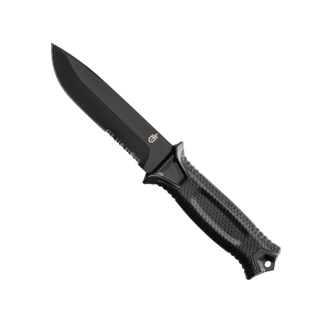 Тактический нож Gerber Strongarm Fixed Serrated Black 25,1 см 1027840 - изображение 1