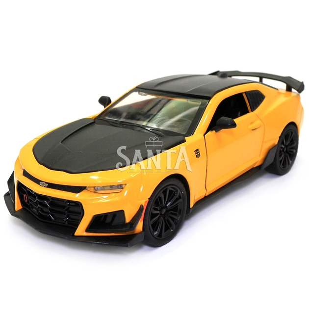 Машинка металлическая Chevrolet Camaro «AutoExpert» Шевроле Камаро желтый звук свет 20*6*8 см (GT-0708) - Фото 2 Машинка металлическая Chevrolet Camaro «AutoExpert» Шевроле Камаро желтый звук свет 20*6*8 см (GT-0708) - изображение 2