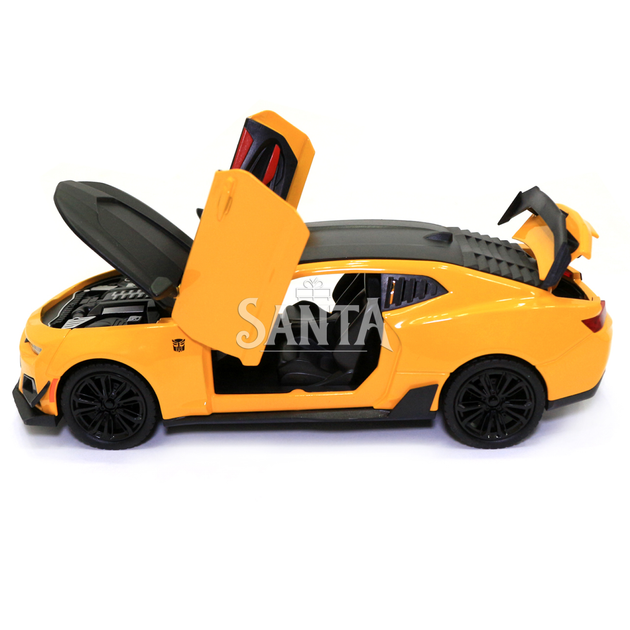 Машинка металлическая Chevrolet Camaro «AutoExpert» Шевроле Камаро желтый звук свет 20*6*8 см (GT-0708) - Фото 7 Машинка металлическая Chevrolet Camaro «AutoExpert» Шевроле Камаро желтый звук свет 20*6*8 см (GT-0708) - изображение 7