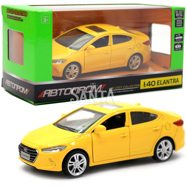 Машинка игровая автопром Hyundai Elantra(Хюндай Элантра )металл