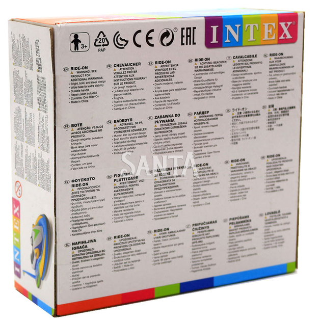 Надувной плотик Intex «Скутер», 117х77 см, до 55 кг (57520) - изображение 3