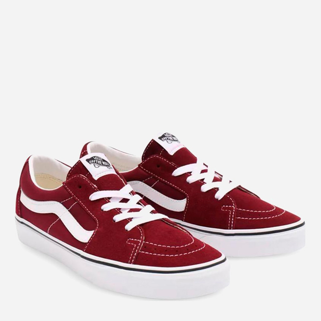 trampki krótkie męskie Vans VA0A4UUK5U71 45 (11.5) 29,5 cm Ciemnoczerwone (195440326039) - obraz 2