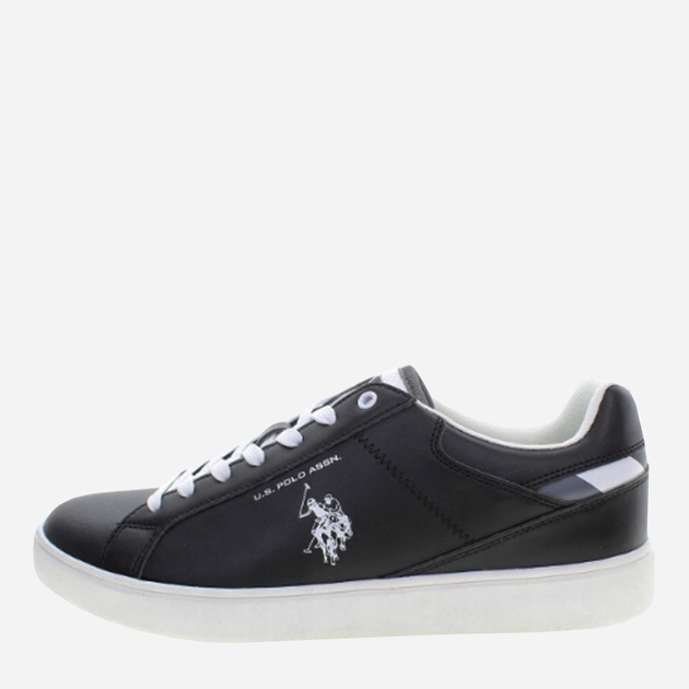Buty sportowe męskie niskie US Polo Assn Sneaker ROKKO001MBY1 41 Czarne (8055197315750) - obraz 2