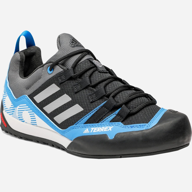 Buty turystyczne męskie adidas Terrex Swift Solo 2 S24011 41.5 (7.5UK) 26 cm Czarny/Niebieski (4064055912806) - obraz 3