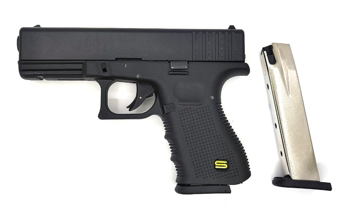 Стартовый пистолет SUR BRT black с доп. магазином (Glock 17) - изображение 1