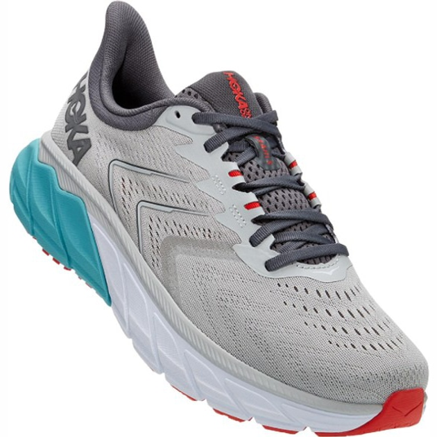 Чоловічі кросівки для бігу HOKA ONE ONE Arahi 5 1115010 43 1/3 Сірі (194715587779) - зображення 5