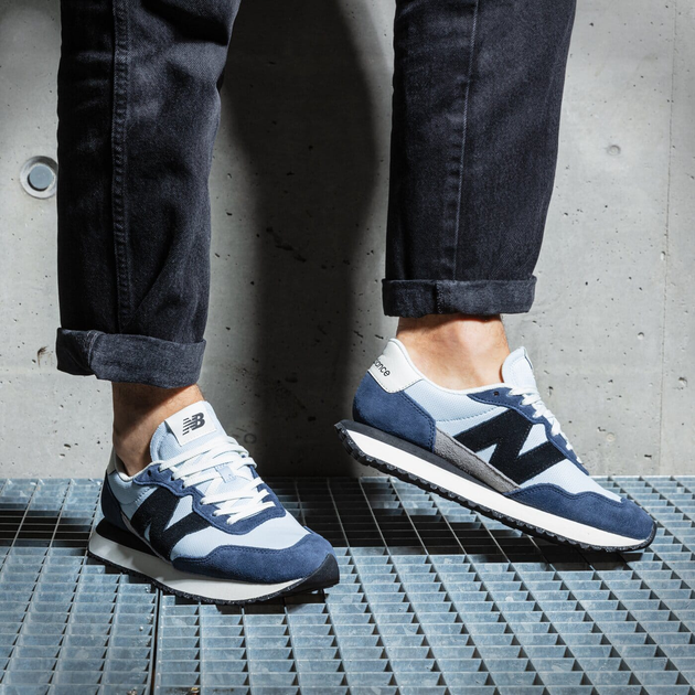 Buty sportowe męskie do kostki New Balance 237 MS237RA 40 (7US) 25 cm Granatowy/Niebieski (195907744307) - obraz 5