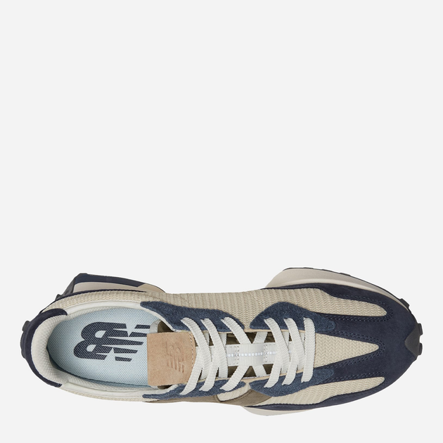 Buty sportowe męskie do kostki New Balance 327 MS327DT 41.5 (8US) 26 cm Niebieski/Beżowy (196307581103) - obraz 4