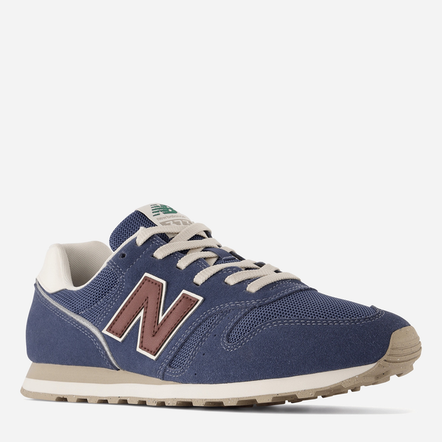 Чоловічі кросівки New Balance 373v2 ML373RT2 42.5 (9US) 27 см Темно-синій/Бежевий (196307319065) - зображення 2
