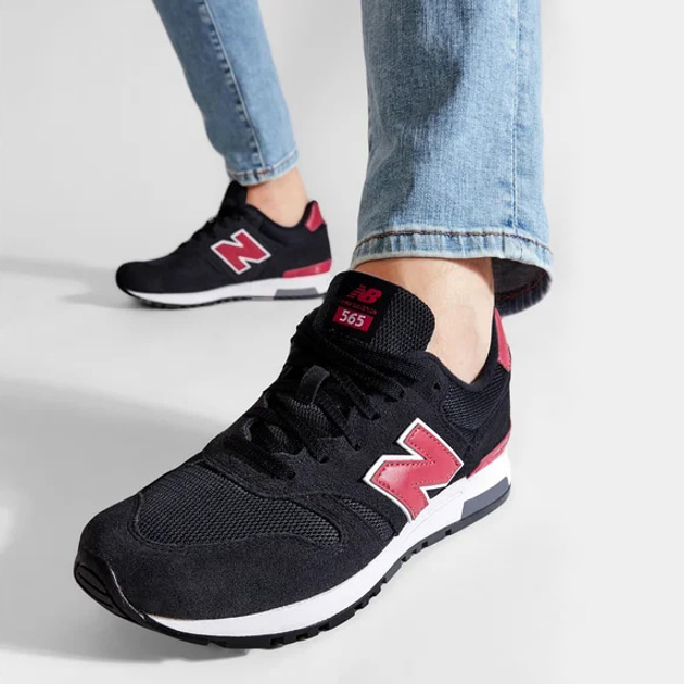 Чоловічі кросівки New Balance 565V1 ML565NTW 43 (9.5US) 27.5 см Темно-синій/Червоний (190325754112) - зображення 2