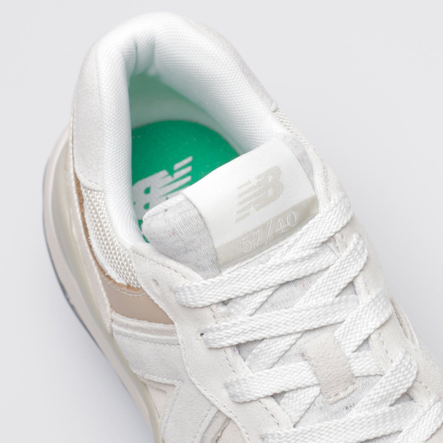 Buty sportowe męskie do kostki New Balance 574 M5740GRM 40 (7US) 25 cm Szary/Beżowy (195907843260) - obraz 4