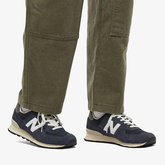 Buty sportowe męskie New Balance 574 U574RH2 47.5 (13US) 31 cm Czarne (196307519144) - obraz 8