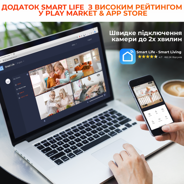 Умная IP WiFi Камера Morvelli FHD30 FullHD - изображение 5