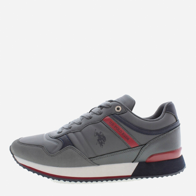 Buty sportowe męskie U.S. Polo Assn Sneaker GARMY001MBYS2 42 Szare (8055197301272) - obraz 3