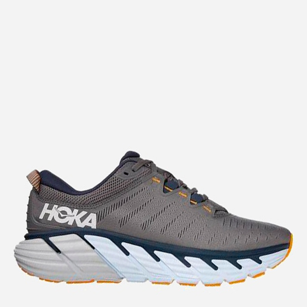Чоловічі кросівки для бігу HOKA ONE ONE Gaviota 3 1113520 46 Сірі (194715337992) - зображення 1