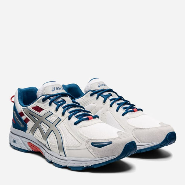 Чоловічі кросівки ASICS Gel-Venture 6 1201A553-100 41.5 (8US) 26 см Білий/Синій (4550455153203) - зображення 3