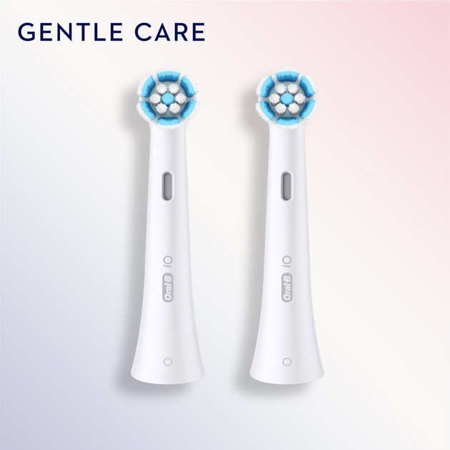 Końcówki do szczoteczki ORAL-B Braun iO Gentle Care White, 2 szt. (4210201343646) Polska - obraz 3
