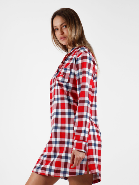 Koszula Nocna Admas 51594 XL W Kratkę (8433623608797) - obraz 4