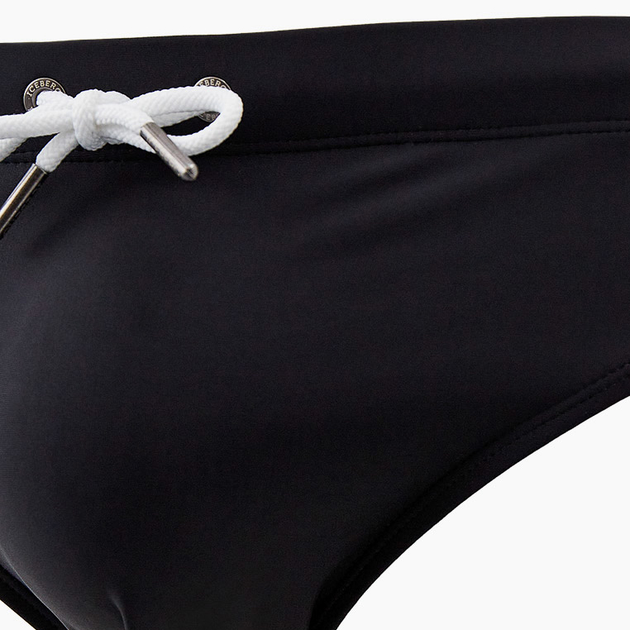 Kąpielówki męskie slipy na basen Iceberg Speedo ICE1MSP01 S Czarne (8051884145600) - obraz 3