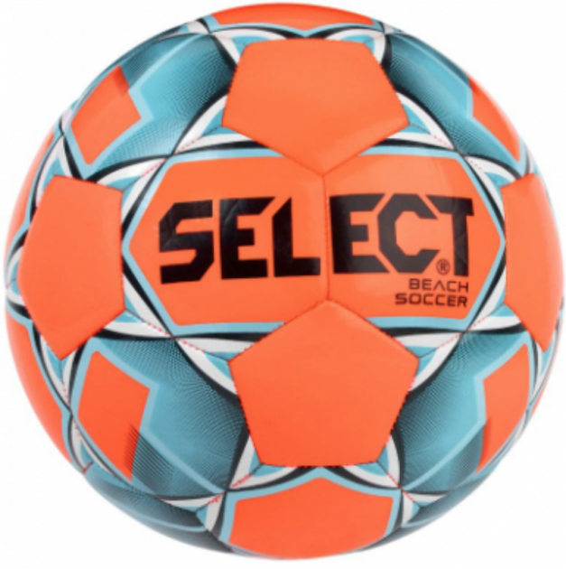 М'яч для пляжного футболу Select Beach Soccer New Помаранчевий Уні 5 099511-314 5 - Фото 1 М'яч для пляжного футболу Select Beach Soccer New Помаранчевий Уні 5 099511-314 5 - зображення 1