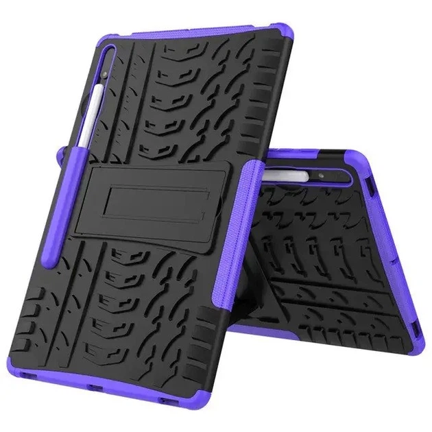 Чехол Armor Case для Samsung Galaxy Tab S7 FE / S7 Plus / S8 Plus Violet - Фото 3 Чехол Armor Case для Samsung Galaxy Tab S7 FE / S7 Plus / S8 Plus Violet - изображение 3