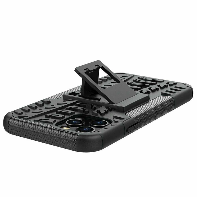 Чехол Armor Case для Apple iPhone 12 / 12 Pro Black - изображение 6