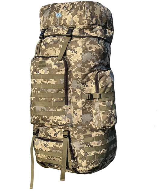 Рюкзак тактический VA T-13 пиксель, 100 л - изображение 1