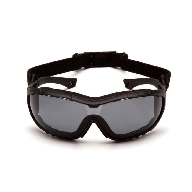 Баллистические очки с уплотнителем Pyramex V3T Gray (Anti-Fog) - изображение 2
