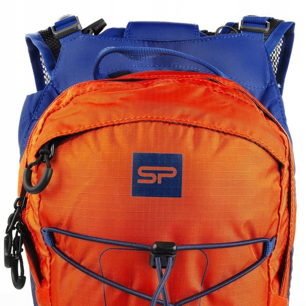 Рюкзак спортивний велосипедний Spokey DEW, велорюкзак 44 x 24 x 12 см синій з помаранчевим 5 л (926803) - Фото 2 Рюкзак спортивний велосипедний Spokey DEW, велорюкзак 44 x 24 x 12 см синій з помаранчевим 5 л (926803) - изображение 2