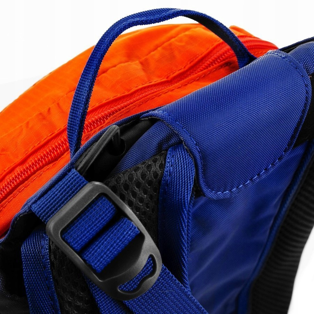 Рюкзак спортивний велосипедний Spokey DEW, велорюкзак 44 x 24 x 12 см синій з помаранчевим 5 л (926803) - Фото 5 Рюкзак спортивний велосипедний Spokey DEW, велорюкзак 44 x 24 x 12 см синій з помаранчевим 5 л (926803) - изображение 5