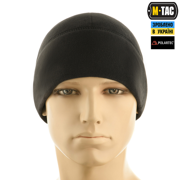 Шапка M-Tac Watch Cap фліс Light Polartec Gen.II, чорний, XL - зображення 2