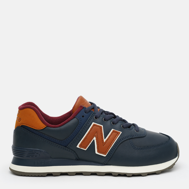Мужские кроссовки New Balance 574 ML574OMC 40 (7) 25 см Темно-синие ...