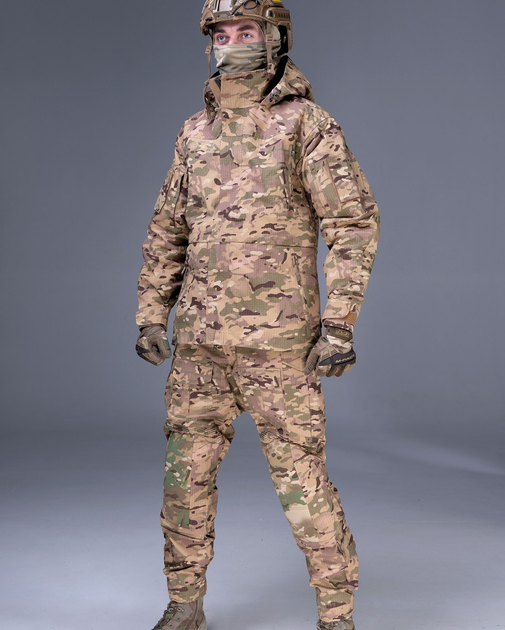 Комплект штурмові штани + куртка UATAC Gen 5.2 (3XL) Мультикам (Multicam) STEPPE (Степ) - зображення 1