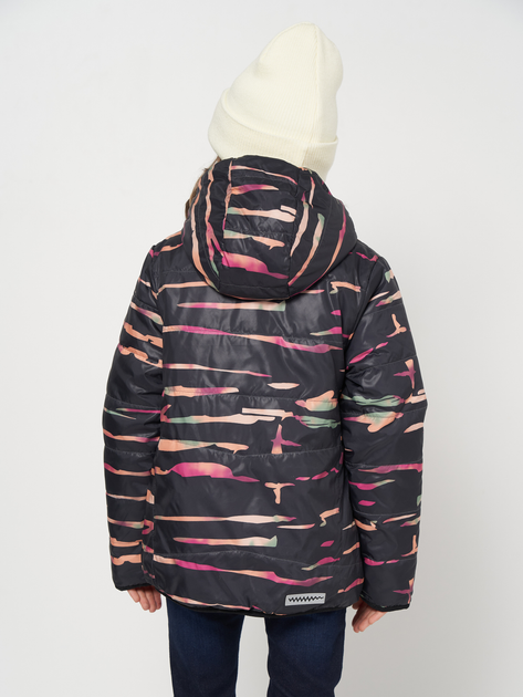 Детская демисезонная двусторонняя куртка Coccodrillo Outerwear Girl Kids ZC2152503OGK-022 104 см Разноцветная (5904705927165) 