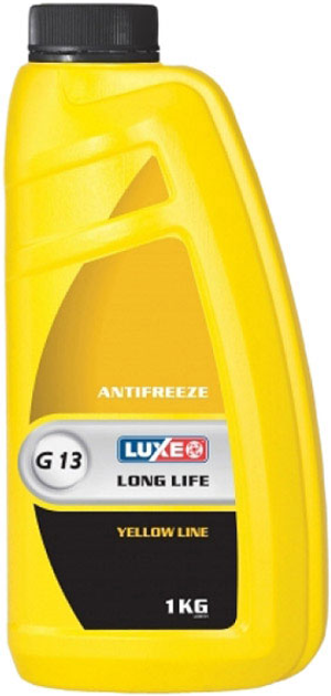 Антифриз Luxe G13 Long Life (-40°C) желтый 1 кг (4820159712168) – фото ...