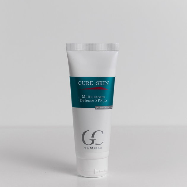 Матуючий крем Cure Skin для обличчя Defense SPF50 75 мл від продавця ...
