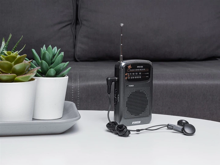 Radio przenośne Noveen PR150 Black (RL070855) - obraz 4