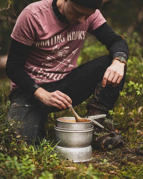 Zestaw naczyń turystycznych z palnikiem spirytusowym Trangia Stove 27-1 UL (BF140271) (7315081402715) - Zdjęcie 4 Zestaw naczyń turystycznych z palnikiem spirytusowym Trangia Stove 27-1 UL (BF140271) (7315081402715) - obraz 4