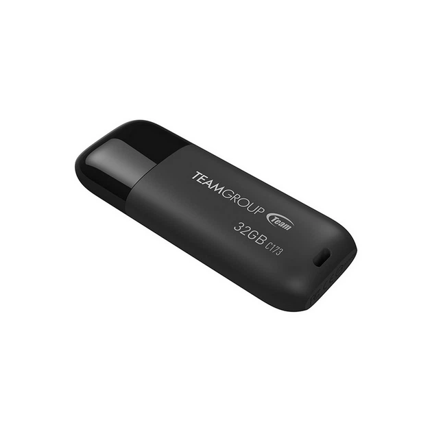 Флеш накопитель 32GB Team C173 Pearl Black (TC17332GB01) - Фото 1 Флеш накопитель 32GB Team C173 Pearl Black (TC17332GB01) - изображение 1